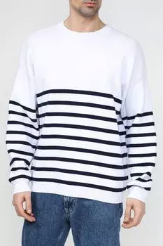Джемпер хлопковый в полоску COLORPLAY