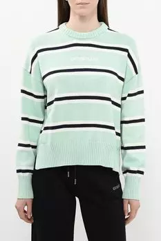 Джемпер хлопковый в полоску Guess Jeans