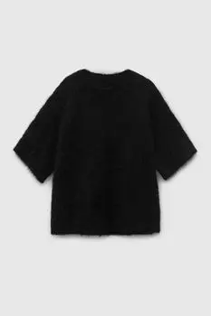 Джемпер из шерсти альпаки с коротким рукавом MANKOVA