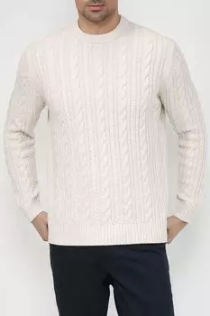 Джемпер из смесового хлопка с косами Esprit Casual