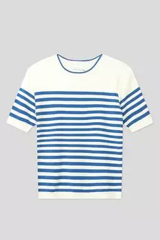 Джемпер из вискозы в полоску Silver Spoon Life