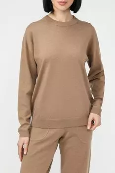 Джемпер однотонный с добавлением шерсти BELUCCI