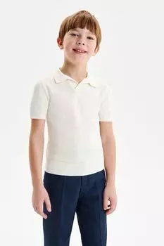 Джемпер-поло с коротким рукавом Silver Spoon