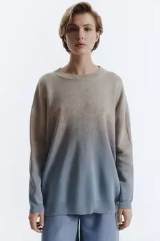 Джемпер с эффектом градиент DAISYKNIT