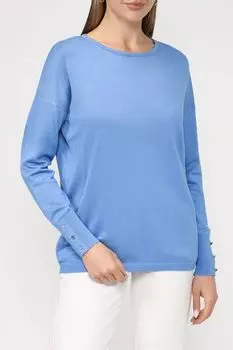 Джемпер с декоративными пуговицами на рукавах More&More