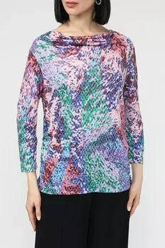 Джемпер с драпировкой и принтом Gerry Weber