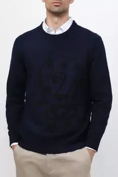 Джемпер с фантазийным принтом MARCO DI RADI