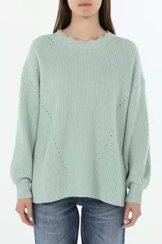 Джемпер с фигурным воротником из смесовой шерсти Auranna