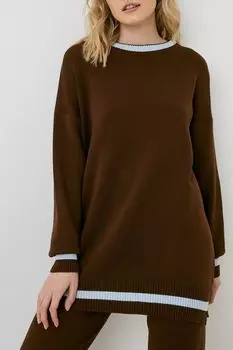 Джемпер с контрастными деталями KSI KSI