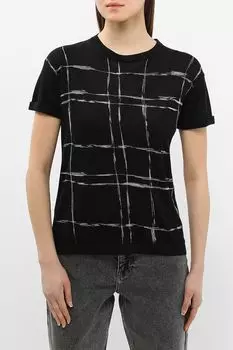 Джемпер с коротким рукавом и принтом SABRINA SCALA