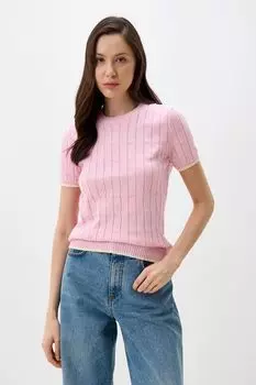 Джемпер с коротким рукавом текстурный Marhatter