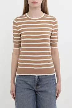 Джемпер с коротким рукавом в полоску OVS