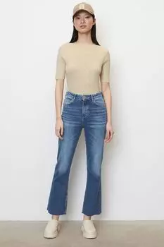 Джемпер с коротким рукавом в рубчик Marc O'Polo