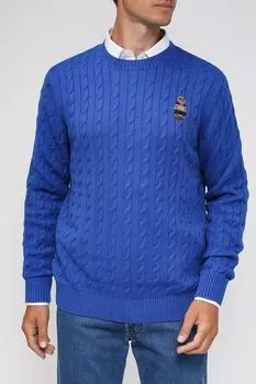 Джемпер с косами из шерсти и хлопка D.Molina