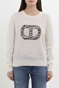 Джемпер с логотипом TWINSET