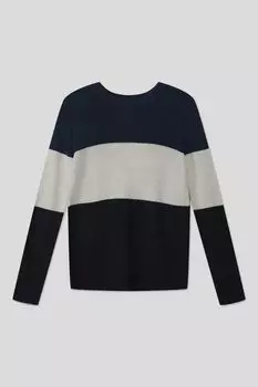 Джемпер с О-вырезом в полоску Silver Spoon Life