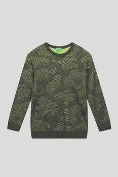 Джемпер с принтом Benetton