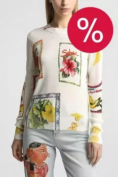 Джемпер с принтом Desigual