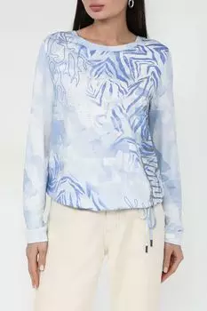 Джемпер с принтом и поясом на кулиске Gerry Weber