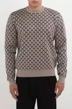 Джемпер с принтом John Richmond