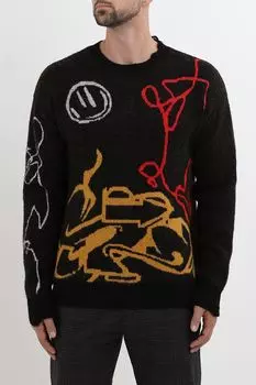 Джемпер с принтом Marco di Radi x Evgeny Ches MARCO DI RADI