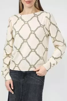 Джемпер с принтом в виде цепочек TWINSET