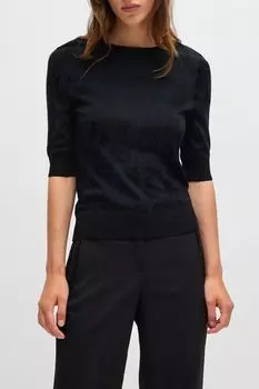 Джемпер с укороченным рукавом BOSS