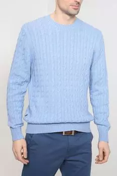 Джемпер с узором косы D.Molina