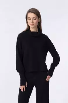 Джемпер с воротником хомут из смеси шерсти и кашемира MARC & ANDRE