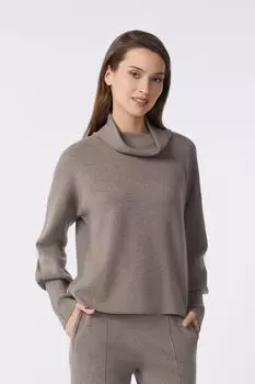 Джемпер с воротником хомут из смеси шерсти и кашемира MARC & ANDRE