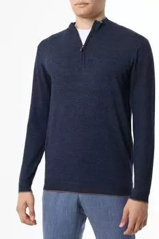 Джемпер с воротником на молнии CUDGI CLUB