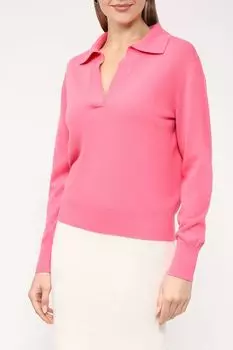 Джемпер с воротником поло и добавлением шерсти SABRINA SCALA