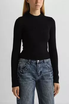 Джемпер с воротником стойкой HUGO