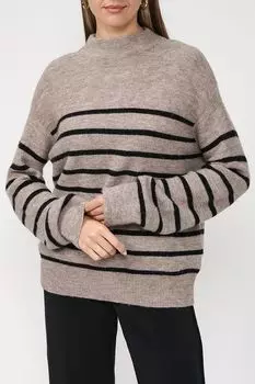 Джемпер с воротником в полоску Cinque