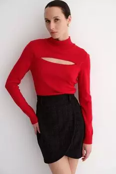 Джемпер с вырезом на груди LAROOM