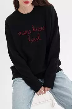 Джемпер шерстяной с надписью Urban Tiger