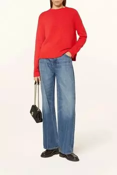 Джемпер шерстяной свободного кроя BOSS