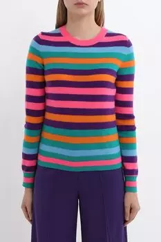 Джемпер шерстяной в полоску Piombo