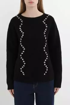 Джемпер со стразами Auranna