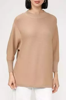 Джемпер свободного кроя с эластичными манжетами More&More