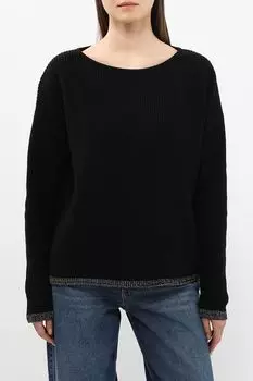 Джемпер свободного кроя с блестящей пряжей Comma