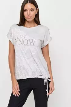 Футболка на кулиске с принтом Franco Vello