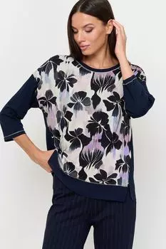 Блуза трикотажная с принтом Franco Vello