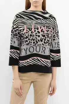 Джемпер трикотажный с принтом Betty Barclay