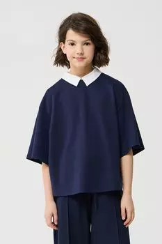 Джемпер трикотажный со съемным воротником SMENA