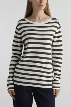 Джемпер в полоску с карманом Gerry Weber