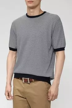 Джемпер в полоску с коротким рукавом DIGEL