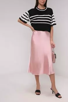 Джемпер в полоску с коротким рукавом Karl Lagerfeld