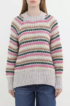 Джемпер вязаный с принтом Esprit Casual