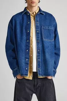 Джинсовая рубашка с карманом PEPE JEANS